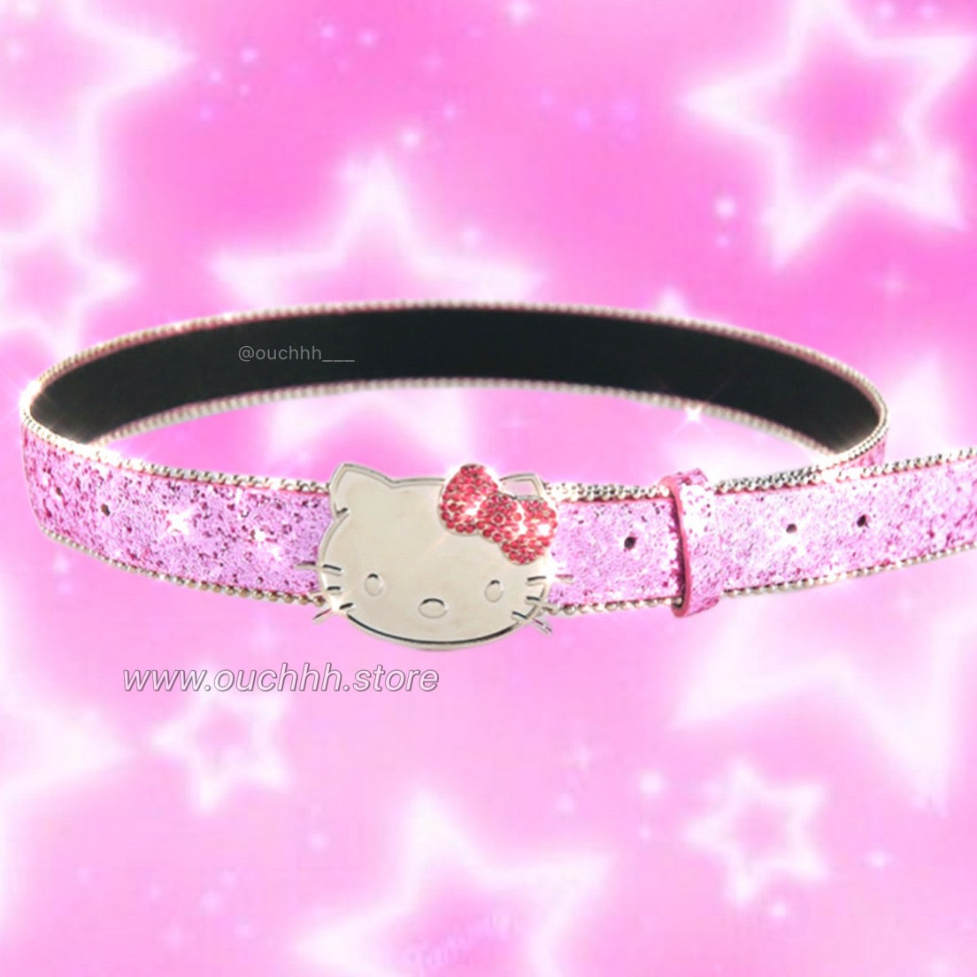 Kitty Glitter Belt