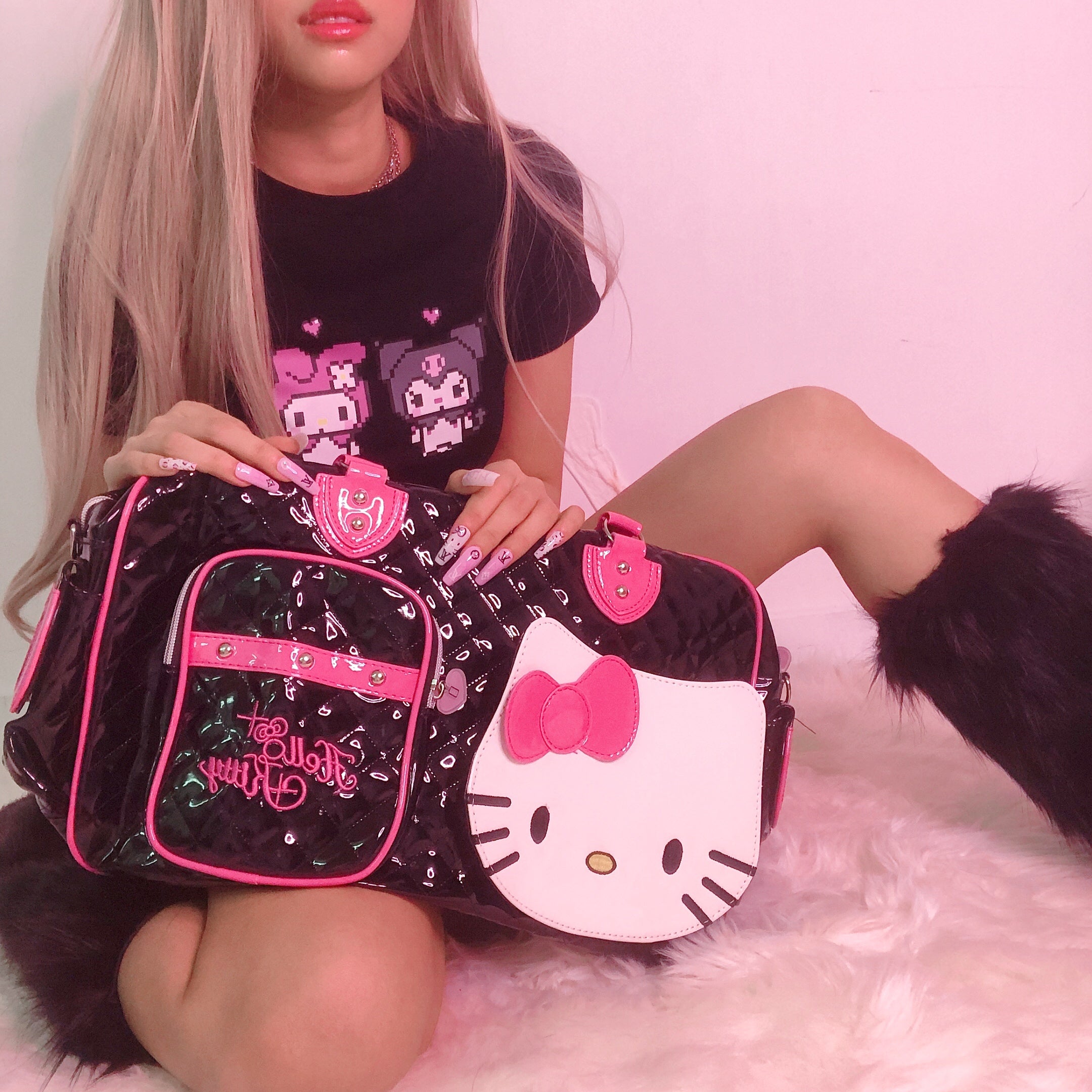 Kitty Quilted Bag (3 Colors)