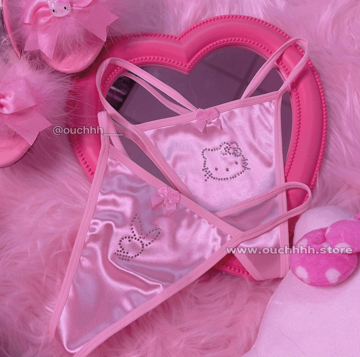 Icy Kitty/ Bunny G Strings